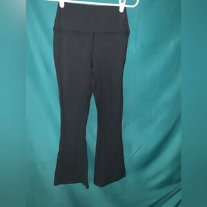Splits59 Black Flared Leggings